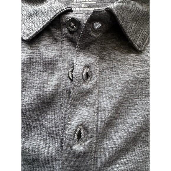 Alfani Men's Stretch Classic-Fit Ethan Performance Polo Shirt Dark Gray S - Picture 4 of 4